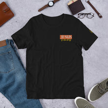 Load image into Gallery viewer, JS Embroidered Unisex t-shirt - Frantz Benjamin