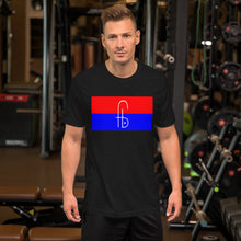 Load image into Gallery viewer, FB Haitian Flag Unisex t-shirt - Frantz Benjamin