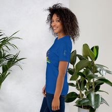 Load image into Gallery viewer, Haitian Flag Print Unisex t-shirt - Frantz Benjamin