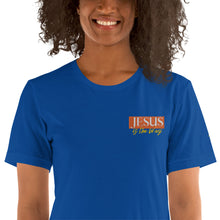 Load image into Gallery viewer, JS Embroidered Unisex t-shirt - Frantz Benjamin