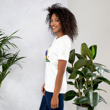 Load image into Gallery viewer, Haitian Flag Print Unisex t-shirt - Frantz Benjamin