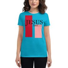 Load image into Gallery viewer, Women's short sleeve t-shirt - Frantz Benjamin