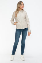 Load image into Gallery viewer, Snobbish PU Leather Biker Jacket with Side Zip Pockets
