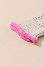 Load image into Gallery viewer, Contrast Tied Open Front Cardigan
