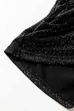 Load image into Gallery viewer, Glitter Surplice Long Sleeve Blouse
