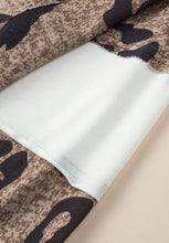 Load image into Gallery viewer, Leopard V-Neck Long Sleeve Blouse
