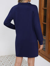 Load image into Gallery viewer, Johnny Collar Long Sleeve Dress
