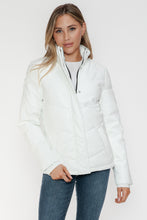 Load image into Gallery viewer, Snobbish Pocketed Zip Up Turtleneck Puffer Jacket
