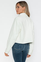 Load image into Gallery viewer, Snobbish Snap Down Long Sleeve PU Leather Jacket
