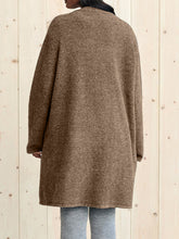Load image into Gallery viewer, Open Front Long Sleeve Cardigan with Pockets
