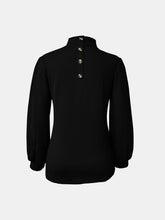 Load image into Gallery viewer, Full Size Mock Neck Long Sleeve T-Shirt
