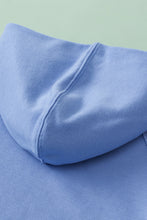 Load image into Gallery viewer, Exposed Seam Kangaroo Pocket Long Sleeve Hoodie
