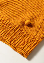 Load image into Gallery viewer, Pompom Color Block Open Front Cardigan
