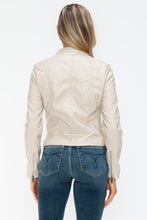 Load image into Gallery viewer, Snobbish PU Leather Zip Up Jacket with Pockets
