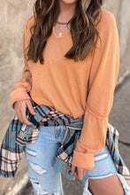 Load image into Gallery viewer, V Neck Long Sleeve T-Shirt
