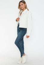 Load image into Gallery viewer, Snobbish Snap Down Long Sleeve PU Leather Jacket
