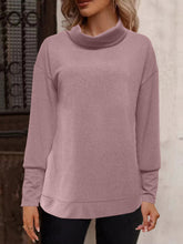 Load image into Gallery viewer, Full Size Mock Neck Long Sleeve T-Shirt
