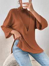 Load image into Gallery viewer, Grecian Neck Knit Vest and Drop Shoulder Top
