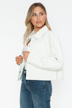 Load image into Gallery viewer, Snobbish Snap Down Long Sleeve PU Leather Jacket
