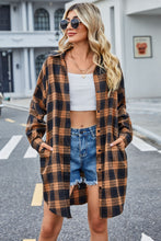 Load image into Gallery viewer, Lovelet Plaid Button Up Collared Neck Shirt
