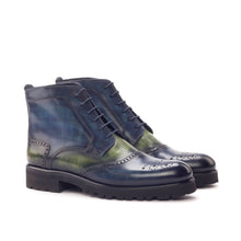 Load image into Gallery viewer, Lace Up Brogue Boot Woman
