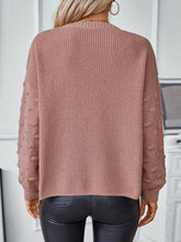Load image into Gallery viewer, Round Neck Drop Shoulder Sweater
