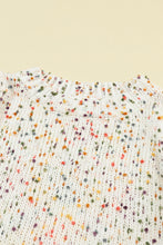 Load image into Gallery viewer, Confetti Round Neck Long Sleeve Sweater
