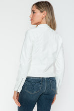 Load image into Gallery viewer, Snobbish PU Leather Zip Up Jacket with Pockets
