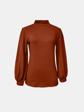 Load image into Gallery viewer, Full Size Mock Neck Long Sleeve T-Shirt
