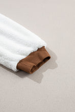 Load image into Gallery viewer, Corduroy Contrast Patchwork Fuzzy Jacket
