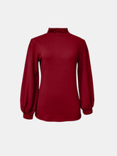 Load image into Gallery viewer, Full Size Mock Neck Long Sleeve T-Shirt

