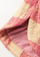 Load image into Gallery viewer, Slit Plaid Collared Neck Shacket
