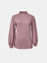 Load image into Gallery viewer, Full Size Mock Neck Long Sleeve T-Shirt
