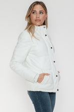 Load image into Gallery viewer, YMI Pocketed Zip Up Turtleneck Puffer Jacket
