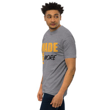 Load image into Gallery viewer, Made for More Men’s premium heavyweight tee
