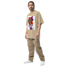Load image into Gallery viewer, Oversized Abstract faded t-shirt
