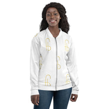 Load image into Gallery viewer, FB All-Over Print Unisex Bomber Jacket - Frantz Benjamin
