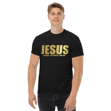Load image into Gallery viewer, Jesus is the way Men's classic tee - Frantz Benjamin
