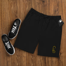 Load image into Gallery viewer, FB Embroidered Men's fleece shorts - Frantz Benjamin
