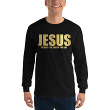 Load image into Gallery viewer, This Jesus Men’s Long Sleeve Shirt - Frantz Benjamin
