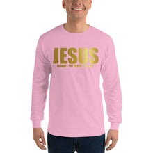 Load image into Gallery viewer, This Jesus Men’s Long Sleeve Shirt - Frantz Benjamin
