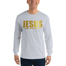 Load image into Gallery viewer, This Jesus Men’s Long Sleeve Shirt - Frantz Benjamin
