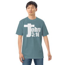 Load image into Gallery viewer, Men’s premium heavyweight tee - Frantz Benjamin
