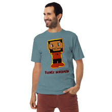 Load image into Gallery viewer, Men’s premium heavyweight tee - Frantz Benjamin
