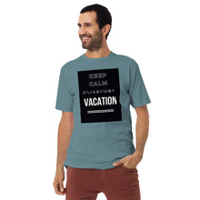 Load image into Gallery viewer, Vacation Men’s premium heavyweight tee - Frantz Benjamin
