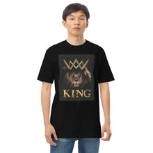 Load image into Gallery viewer, King Men’s premium heavyweight tee - Frantz Benjamin
