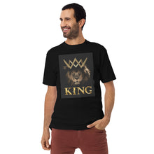 Load image into Gallery viewer, King Men’s premium heavyweight tee - Frantz Benjamin
