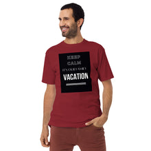 Load image into Gallery viewer, Vacation Men’s premium heavyweight tee - Frantz Benjamin
