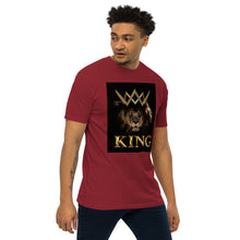 Load image into Gallery viewer, King Men’s premium heavyweight tee - Frantz Benjamin
