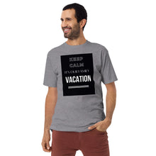 Load image into Gallery viewer, Vacation Men’s premium heavyweight tee - Frantz Benjamin
